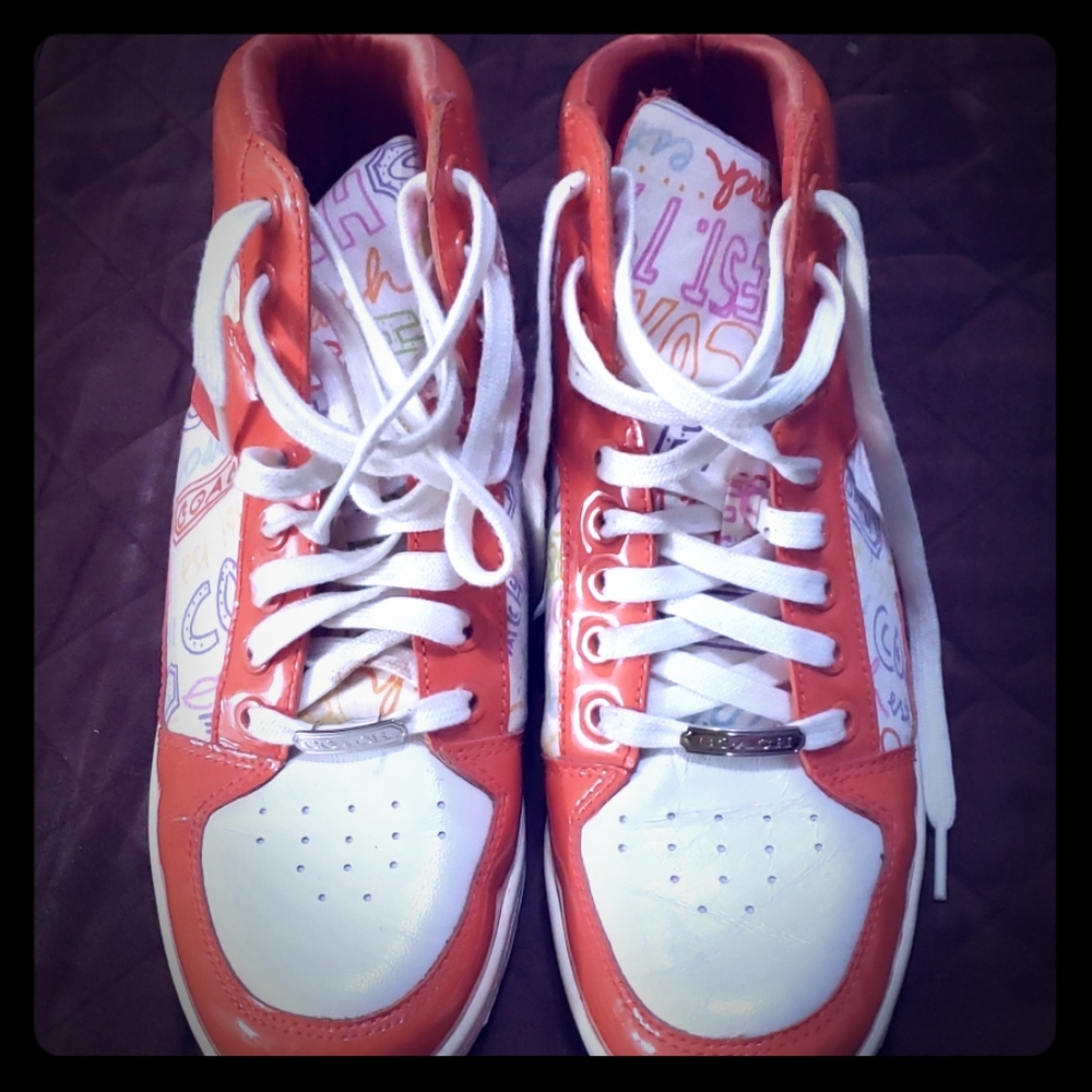 Coach tennis shoes